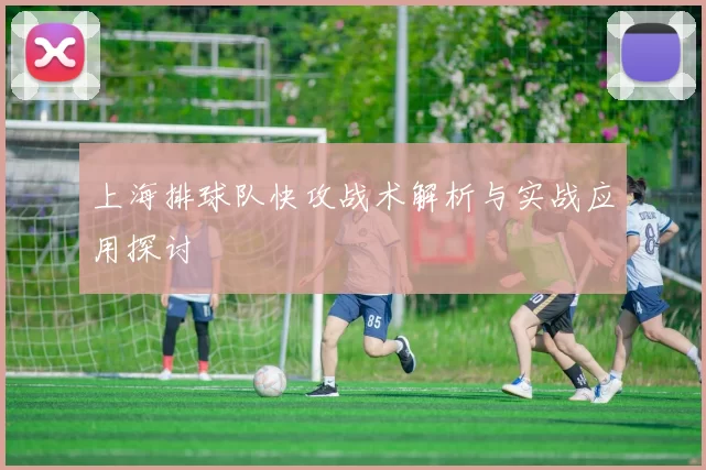 上海排球队快攻战术解析与实战应用探讨